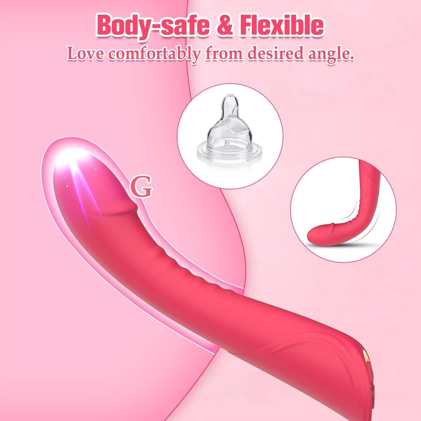 Vibrators dildo10 mode single head vibrator female sex toys silicone strong shock AV stick masturbation instruments soft massage stick 230413