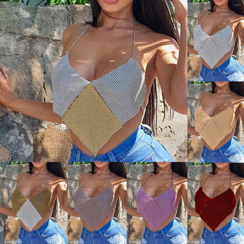 Camisoles & Tanks Women Chain Sexy Clothes Beading Tassel Sleeveless Backless Halter Crop Top Club Vintage Tank Tops 42b Camisole, Black
Camisoles & Tanks Women Chain Sexy Clothes Beading Tassel Sleeveless Backless Halter Crop Top Club Vintage Tank Tops 42b Camisole, Black