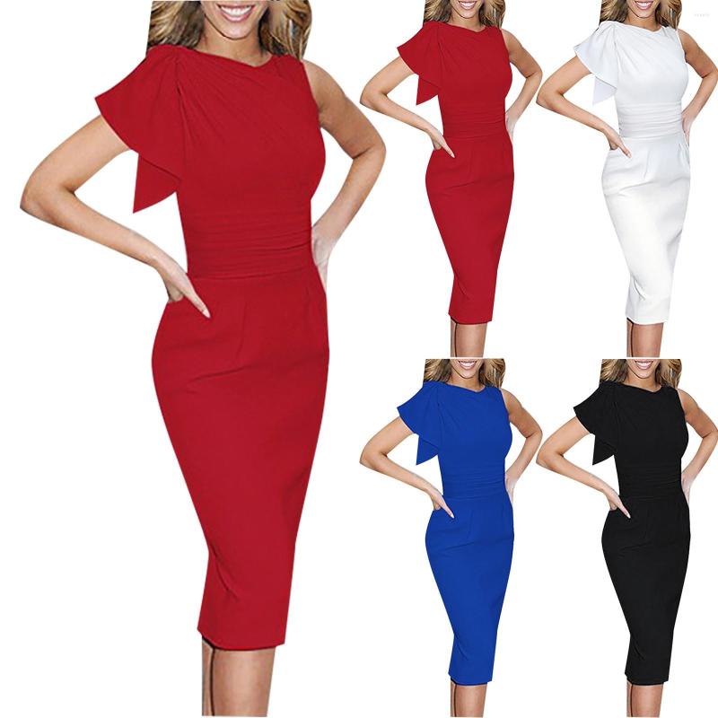 Casual Dresses Personality Solid Color Dress Simple And Delicate Design Suitable For All Occasions, Black
Casual Dresses Personality Solid Color Dress Simple And Delicate Design Suitable For All Occasions, Black