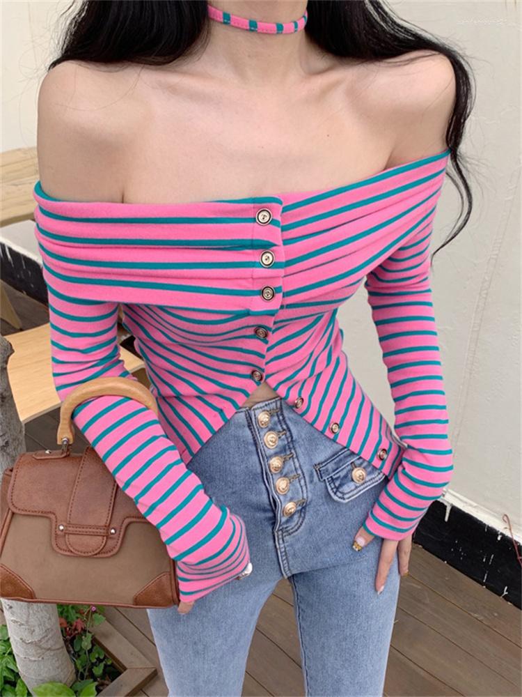 Women's Sweaters Hsa Off Shoulder Elegant Sweater Jumper Women Slash Neck Stretch Button Up Slim Pullover Solid Knitted Outwear Korean Chic, Gzrh3343 purple
Women's Sweaters Hsa Off Shoulder Elegant Sweater Jumper Women Slash Neck Stretch Button Up Slim Pullover Solid Knitted Outwear Korean Chic, Gzrh3343 purple