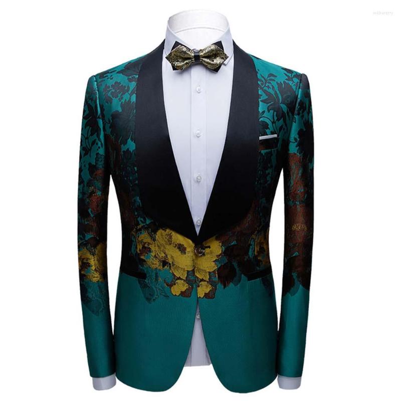Men' Suits Luxury Floral Print Men Suit Set Slim Groom Dress Tuxedo Lapel Blazer Double Breasted
Men' Suits Luxury Floral Print Men Suit Set Slim Groom Dress Tuxedo Lapel Blazer Double Breasted