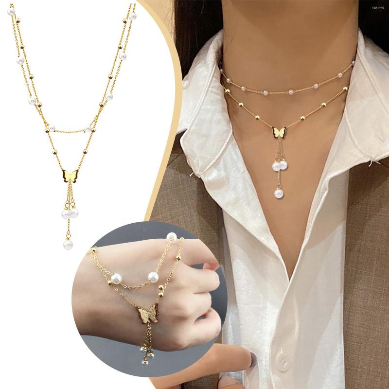 Chains Ladies NecklaceLight Luxury NecklaceGift NecklaceAlloy Necklace Simple Set Pearl Letter
Chains Ladies NecklaceLight Luxury NecklaceGift NecklaceAlloy Necklace Simple Set Pearl Letter