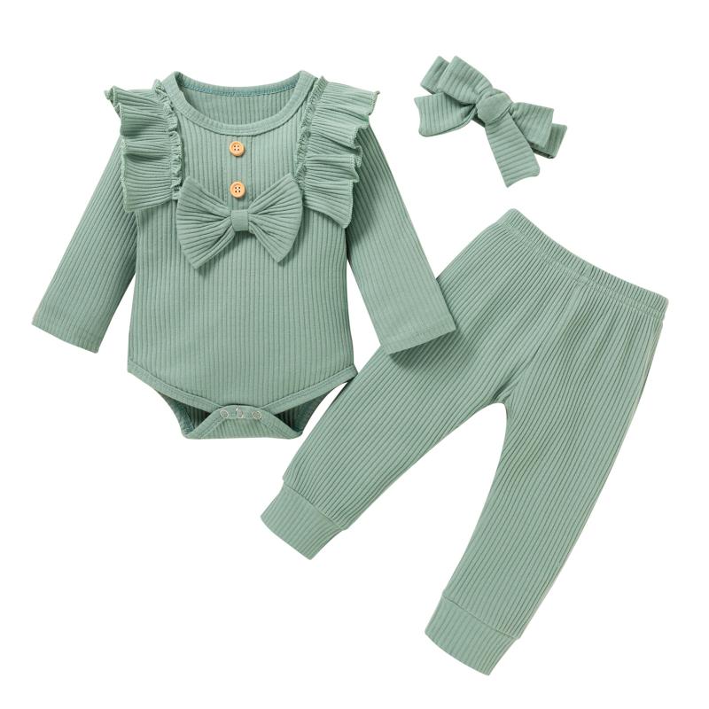 Clothing Sets Juniors Tops For Teen Girls Romper Pants Ruffled Outfits Baby Solid Bow Infant Ribbed Set Outfits&Set 4 LetterClothing, Green
Clothing Sets Juniors Tops For Teen Girls Romper Pants Ruffled Outfits Baby Solid Bow Infant Ribbed Set Outfits&Set 4 LetterClothing, Green