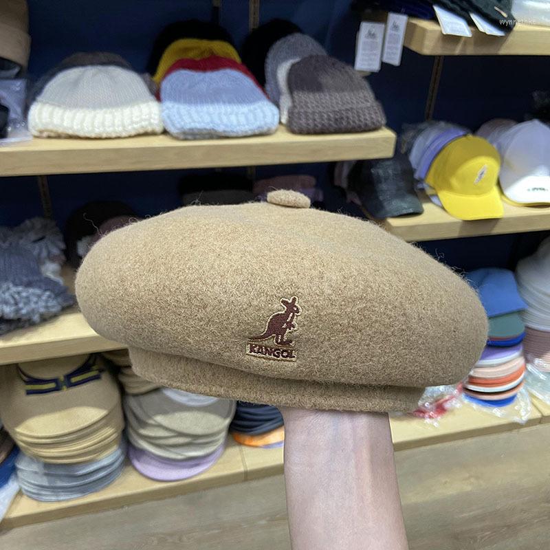 Berets Korean Version Wool Kangaroo Beret Women's Autumn And Winter Fragrance Fashion Artist Hat Bud, Khaki
Berets Korean Version Wool Kangaroo Beret Women's Autumn And Winter Fragrance Fashion Artist Hat Bud, Khaki