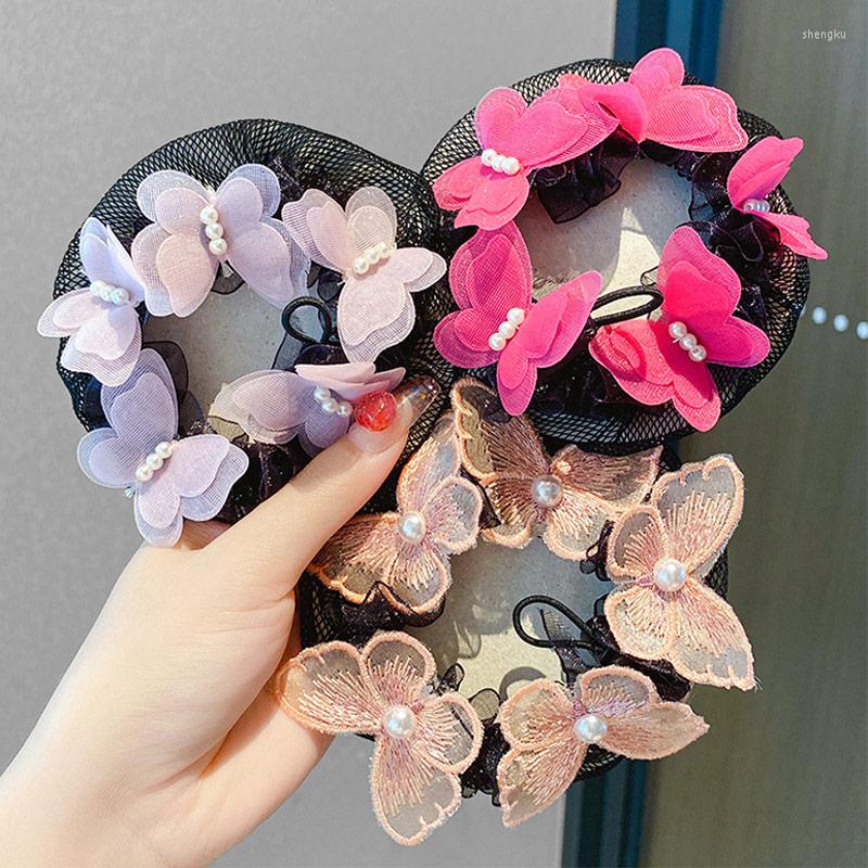 Hair Accessories 1PC Girls Net Flower Butterfly Bow Headwear Drawstring Bun Cover Lace Banded Adjustable Ballet Kids, Rose butterfly
Hair Accessories 1PC Girls Net Flower Butterfly Bow Headwear Drawstring Bun Cover Lace Banded Adjustable Ballet Kids, Rose butterfly