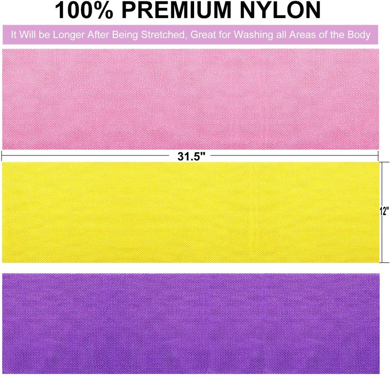 Exfoliating African Bath Sponge For Smooth Skin - Long Net Body Scrubber Esponja De Bano Africana Exfoliante Para Una Piel Suave Depurador Corporal De