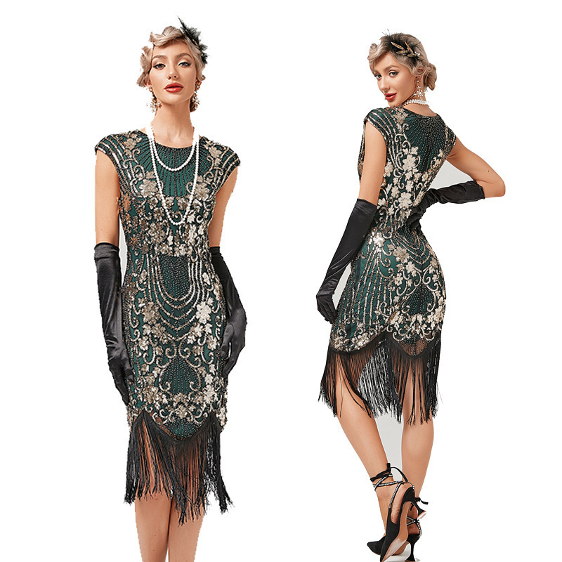 Casual Dresses Size XSXXXL Womens Fashion 1920s Flapper Dress Vintage Great Gatsby Charleston Sequin Tassel 20s Party Dresses Girl Costume 230413, Green
Casual Dresses Size XSXXXL Womens Fashion 1920s Flapper Dress Vintage Great Gatsby Charleston Sequin Tassel 20s Party Dresses Girl Costume 230413, Green