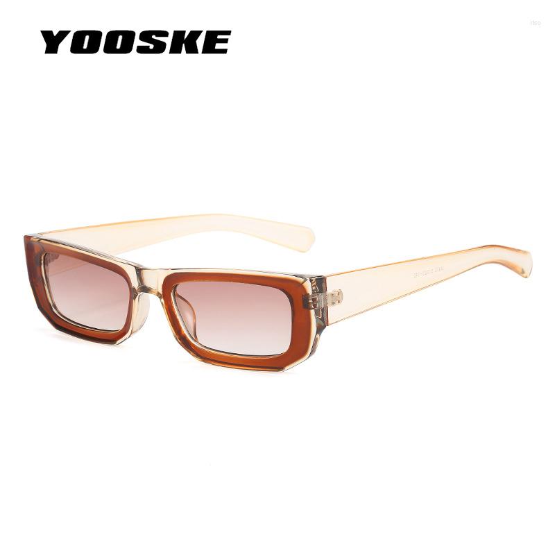 Sunglasses YOOSKE Vintage Small Men Women Square Sun Glasses Concave Mirror Black Yellow Eyewear Shades UV400
Sunglasses YOOSKE Vintage Small Men Women Square Sun Glasses Concave Mirror Black Yellow Eyewear Shades UV400