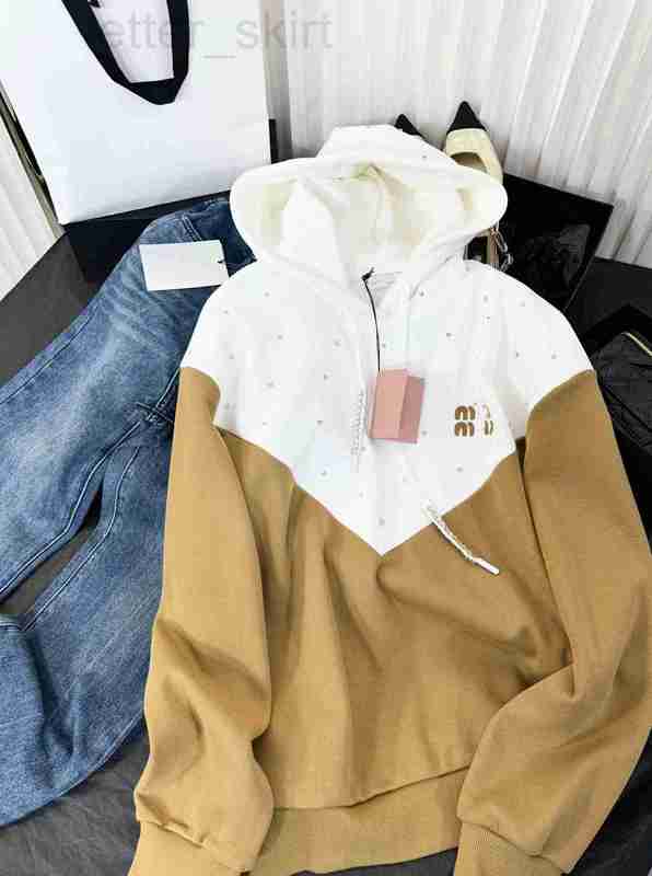 Women's Plus Size Hoodies & Sweatshirts designer Mini High Edition Heavy Industry Contrast Color Nail Diamond Hooded Sweater Loose Quality end Clothing Shenzhen GETN, Yellow
Women's Plus Size Hoodies & Sweatshirts designer Mini High Edition Heavy Industry Contrast Color Nail Diamond Hooded Sweater Loose Quality end Clothing Shenzhen GETN, Yellow