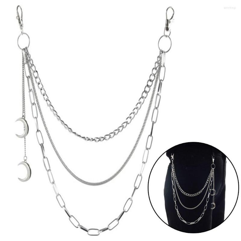 Belts Fashion Harajuku Jeans Pants HipHop Link Coil Heavy Duty Waist Hook Moon Pendants Chain Gothic Keychains, Black
Belts Fashion Harajuku Jeans Pants HipHop Link Coil Heavy Duty Waist Hook Moon Pendants Chain Gothic Keychains, Black