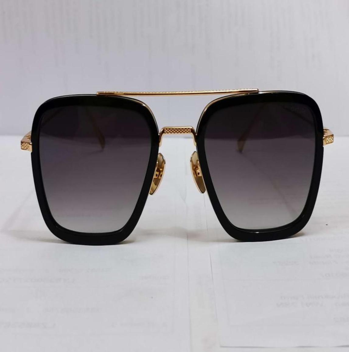 Square Pilot Sunglasses for Men 006 Black Gold Frame Gray Gradient Designer Glasses UV400 Sun Shades with Box6146939
Square Pilot Sunglasses for Men 006 Black Gold Frame Gray Gradient Designer Glasses UV400 Sun Shades with Box6146939