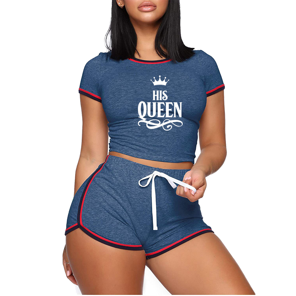 Women' Tracksuits 2pcs Shorts Sets for Womens Outifits Short Sleeve Workout Clothes Gym Suits Womens Crop Top Tracksuits Summer Clothes Sportswear 230413, Pink 1
Women' Tracksuits 2pcs Shorts Sets for Womens Outifits Short Sleeve Workout Clothes Gym Suits Womens Crop Top Tracksuits Summer Clothes Sportswear 230413, Pink 1
