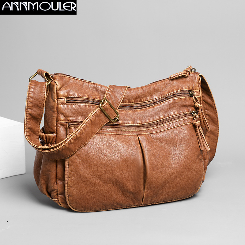 Evening Bags Annmouler Designer Women Shoulder Bag Pu Leather Crossbody Bag Soft bags for women Quality sac a main femme Pockets bolsas 230413, Blue
Evening Bags Annmouler Designer Women Shoulder Bag Pu Leather Crossbody Bag Soft bags for women Quality sac a main femme Pockets bolsas 230413, Blue