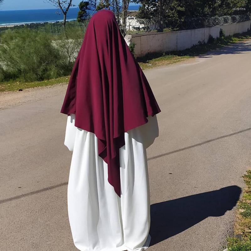 Ethnic Clothing Muslim Women Triangle Khimar Prayer Hijab Extra Long Scarf Full Cover Tie Back Headband Headscarf Islam Arabic Dubai Clothes
Ethnic Clothing Muslim Women Triangle Khimar Prayer Hijab Extra Long Scarf Full Cover Tie Back Headband Headscarf Islam Arabic Dubai Clothes