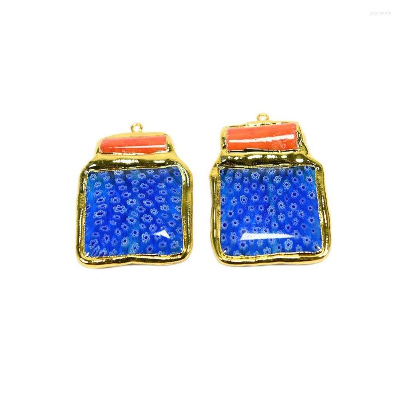 Pendant Necklaces 3pcs Natural Blue Murano Glass Orange Coral Branch Gold Plated Design Charms Pearl Necklace Making Jewelry DIY
Pendant Necklaces 3pcs Natural Blue Murano Glass Orange Coral Branch Gold Plated Design Charms Pearl Necklace Making Jewelry DIY