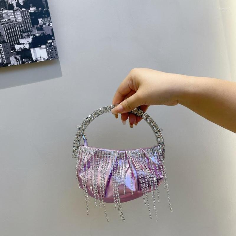 Evening Bags Mini Diamonds Tassel Clutch Crystal For Women Handbags Luxury Designer Pleated Shoulder Crossbody Bag Chains Pouch, Black
Evening Bags Mini Diamonds Tassel Clutch Crystal For Women Handbags Luxury Designer Pleated Shoulder Crossbody Bag Chains Pouch, Black