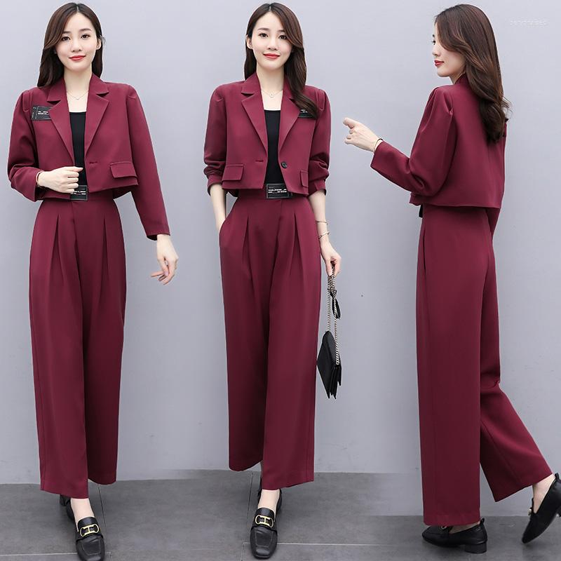 Women's Tracksuits Women 2 Pieces Sets 2023 Spring Autumn Long Sleeve Blouse Coat Tops Cardigan And Pants Trousers Suits, Burgundy
Women's Tracksuits Women 2 Pieces Sets 2023 Spring Autumn Long Sleeve Blouse Coat Tops Cardigan And Pants Trousers Suits, Burgundy