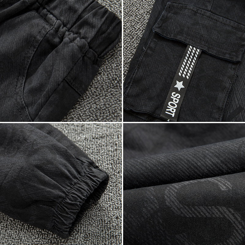 Jeans Children's Jeans For Boys Teenagers Child Clothes For Spring Autumn Casual Cargo Pants Fashion Letters Print Trousers 230413