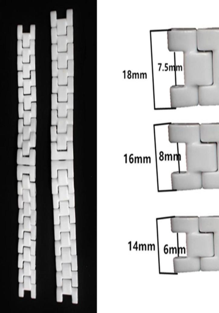 146mm 168mm 1875mm Black White Ceramic Watch Band Strap Bracelet Fit Men Lady Watch3937801
146mm 168mm 1875mm Black White Ceramic Watch Band Strap Bracelet Fit Men Lady Watch3937801
