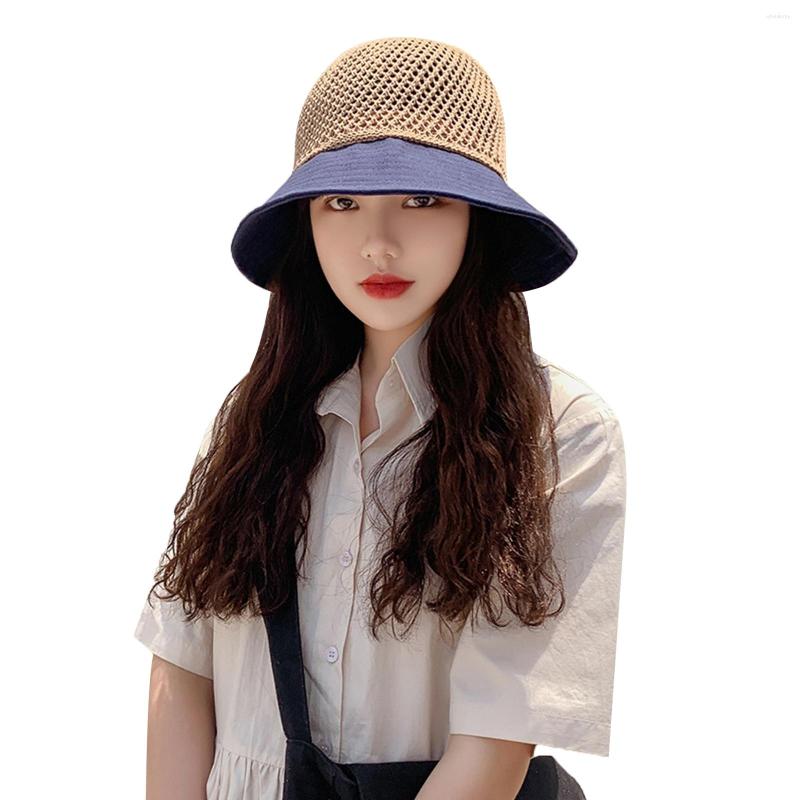 Wide Brim Hats Women's Summer Temperament Elegant Bowknot Fluffy Straw Hat Beach Street Casual Sun Kawaii Girl Cute Round /F, Black
Wide Brim Hats Women's Summer Temperament Elegant Bowknot Fluffy Straw Hat Beach Street Casual Sun Kawaii Girl Cute Round /F, Black