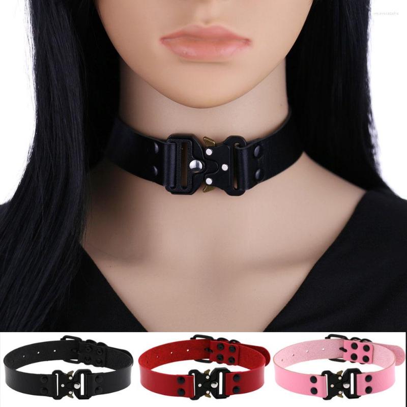 Choker Clavicle Necktie Necklace PU Leather Spike Neck Buckle Collar Men Necklaces Women Gothic Harajuku Jewelry Gift
Choker Clavicle Necktie Necklace PU Leather Spike Neck Buckle Collar Men Necklaces Women Gothic Harajuku Jewelry Gift