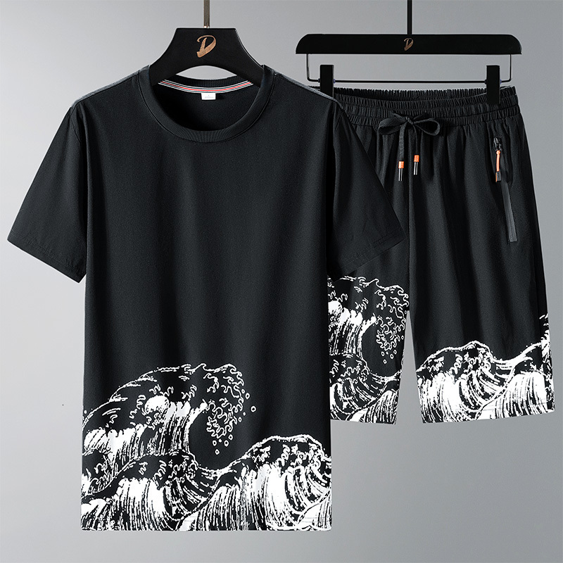 Men' Tracksuits Summer Mens Set Japanese Print Harajuku Style Two Piece Set Ice Silk Quick Dry Male Casual Sports Suit Short Sleeve Set 230413, Ntz099 white
Men' Tracksuits Summer Mens Set Japanese Print Harajuku Style Two Piece Set Ice Silk Quick Dry Male Casual Sports Suit Short Sleeve Set 230413, Ntz099 white