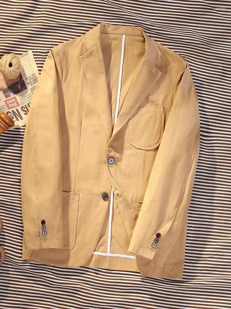 Men' Suits Classic Men' Wear American Casual Work Suit Jacket Pure Cotton Fishbone Pattern Khaki Vintage Top, Black
Men' Suits Classic Men' Wear American Casual Work Suit Jacket Pure Cotton Fishbone Pattern Khaki Vintage Top, Black