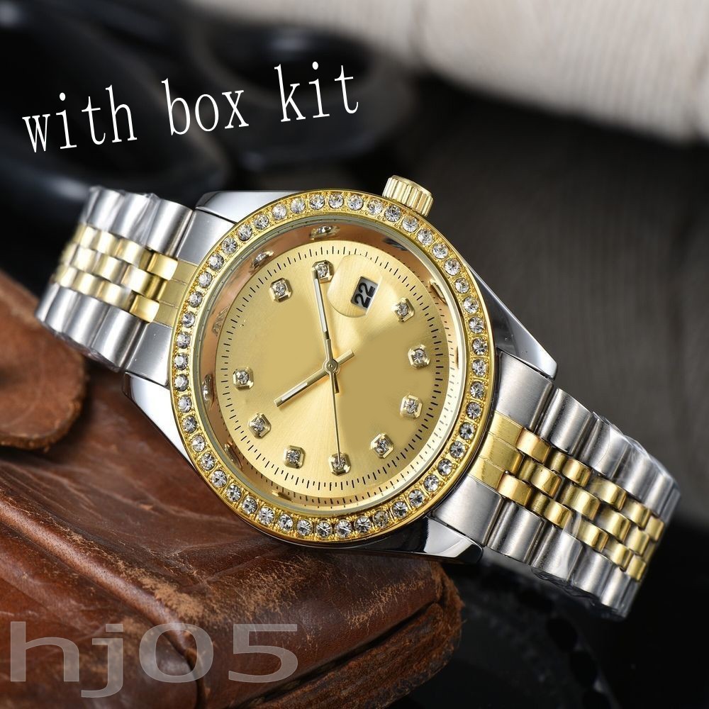 Waterproof automatic wristwatch ice out diamond watch datejust quartz diamonds bezel montre de luxe couple watch 28 31 36 41mm stainless steel strap SB008 B23, 2#
Waterproof automatic wristwatch ice out diamond watch datejust quartz diamonds bezel montre de luxe couple watch 28 31 36 41mm stainless steel strap SB008 B23, 2#