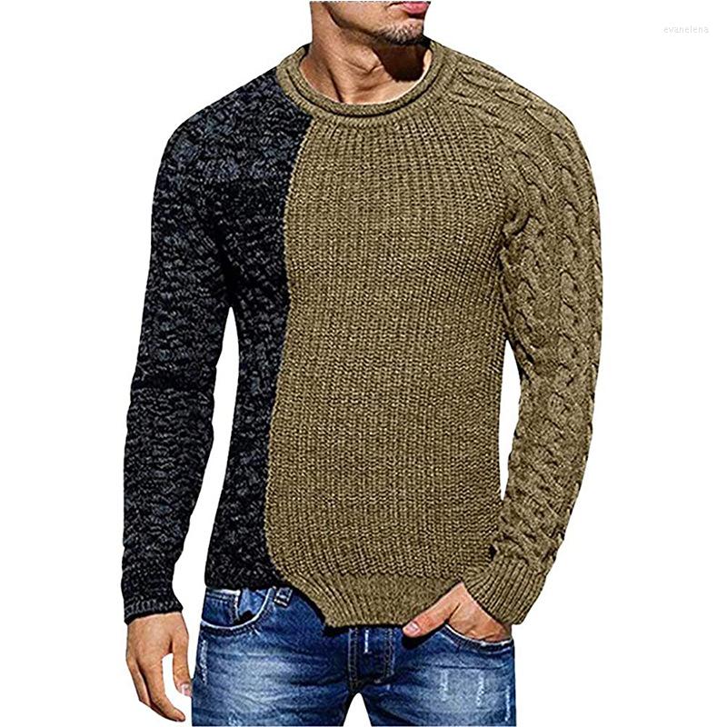 Men' Sweaters Fashion Men Sweater 2023 Autumn Winter Casual Round Neck Long Sleeve Patchwork Knit La Ropa De Los Hombres, Gray
Men' Sweaters Fashion Men Sweater 2023 Autumn Winter Casual Round Neck Long Sleeve Patchwork Knit La Ropa De Los Hombres, Gray