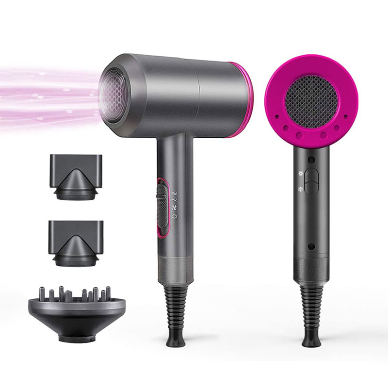 High Speed Negative Ion Hair Dryer 1800w Professional Salon with Diffuser