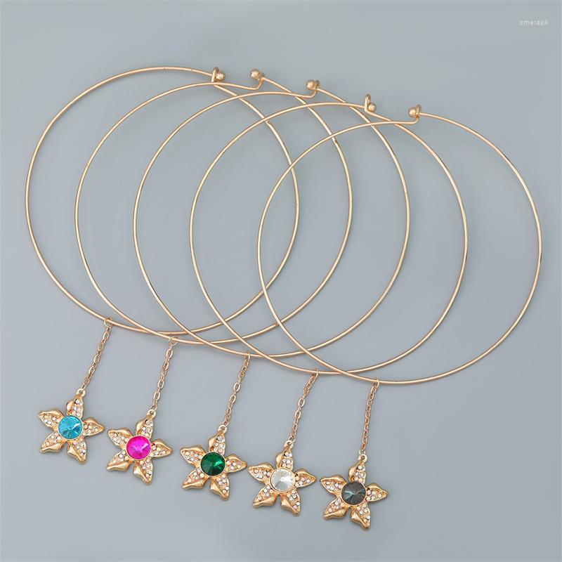 Dangle Earrings Spring European And American Hip Hop Necklace Pentagram Flower Collar Female Alloy Star
Dangle Earrings Spring European And American Hip Hop Necklace Pentagram Flower Collar Female Alloy Star