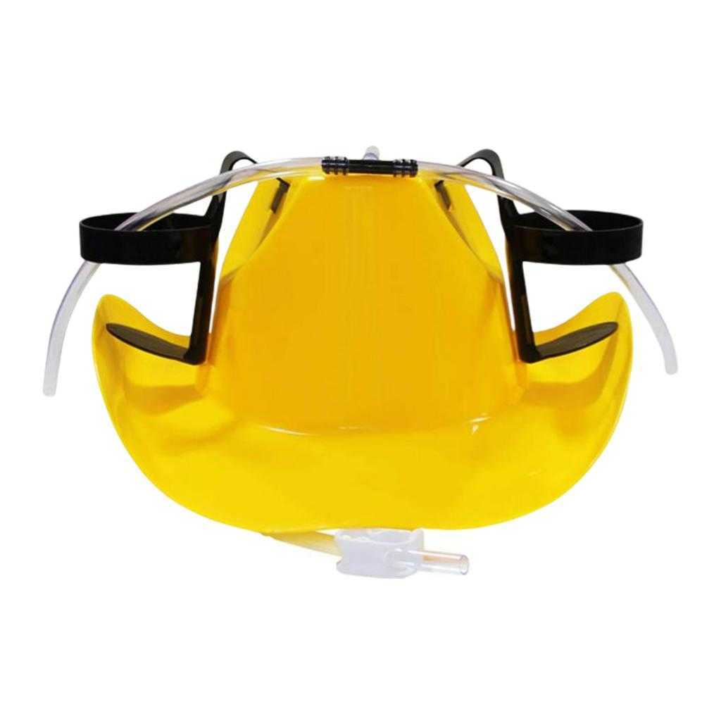 Party Hats CreativeLazy Lounge Beer Soda Guzzler Helmet Drinking Hat Birthday Party Cool Unique Toy Handsfree Drink Toy Cowboy Cosplay W0413
