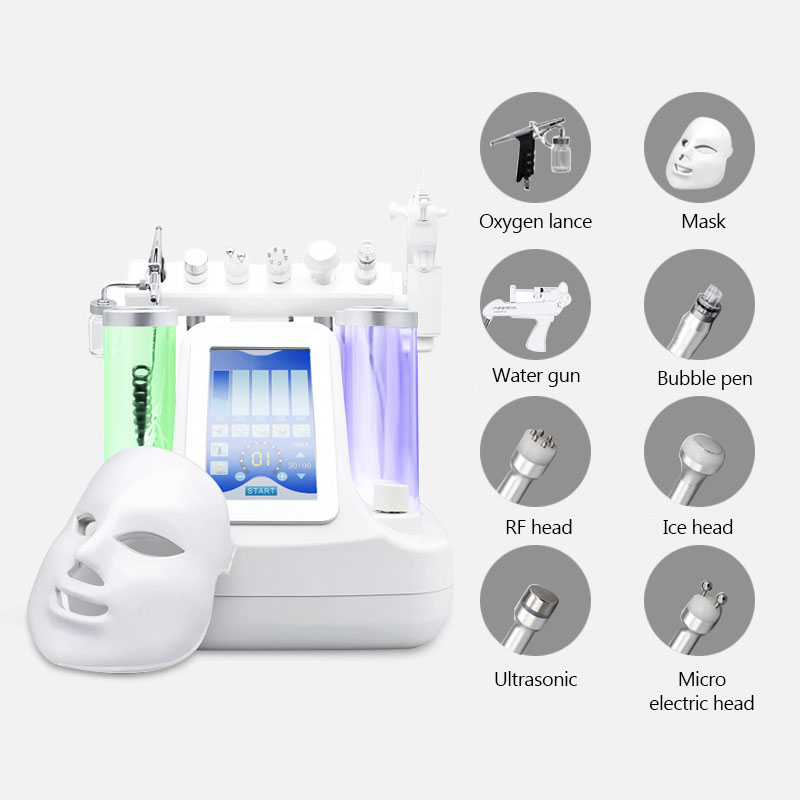 Oxygen High quality Low Price 8 in 1 Hydra Oxygen Jet Dermabrasion Hydro Aqua Peeling Beauty Face Equipment Salon Facial Machine
Oxygen High quality Low Price 8 in 1 Hydra Oxygen Jet Dermabrasion Hydro Aqua Peeling Beauty Face Equipment Salon Facial Machine