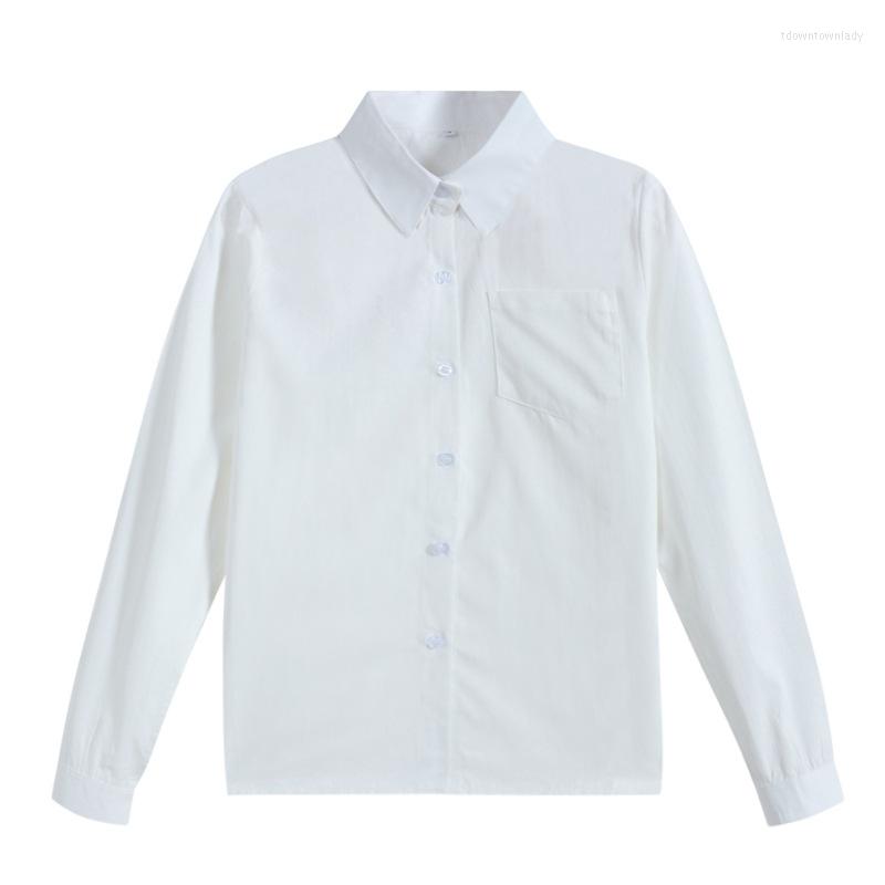 Women's Blouses Fashion Women White Shirt Long Sleeve Casual Turn Down Collar Blouse Loose Pocket Button Office Ladies Tops Pluis Size, Green
Women's Blouses Fashion Women White Shirt Long Sleeve Casual Turn Down Collar Blouse Loose Pocket Button Office Ladies Tops Pluis Size, Green