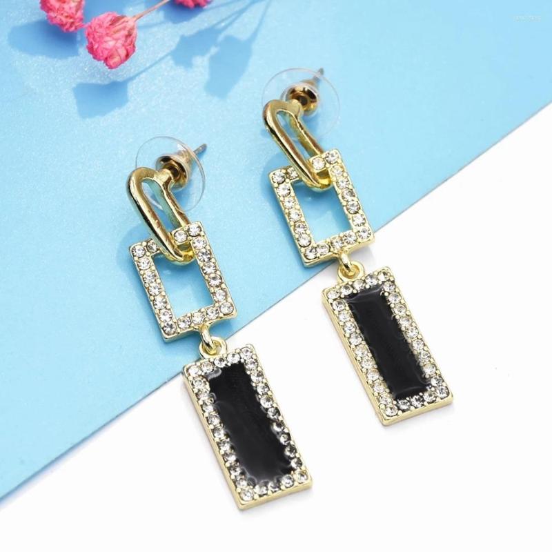 Dangle Earrings Crystal Geometric Long Korean Rhinestone Rectangle For Women Valentine Gift Party Jewelry Brincos
Dangle Earrings Crystal Geometric Long Korean Rhinestone Rectangle For Women Valentine Gift Party Jewelry Brincos