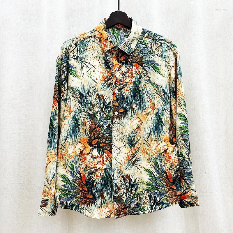 Men's Casual Shirts Gh0953 Fashion Men's 2023 Runway Luxury European Design Party Style Clothing, Multi
Men's Casual Shirts Gh0953 Fashion Men's 2023 Runway Luxury European Design Party Style Clothing, Multi