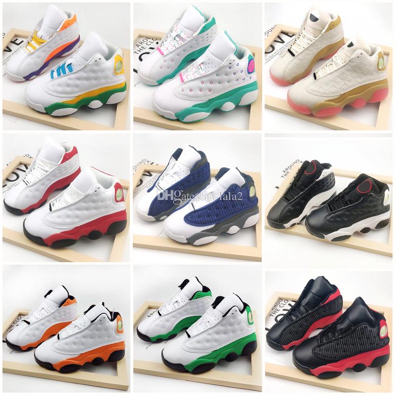Jumpman 13 Kids Basketball Shoes 2021 White Lucky Green Starfish CNY He Got Game Chicago Babys Toddler Children Outdoor Sneakers Size 22-35, As photo 4
Jumpman 13 Kids Basketball Shoes 2021 White Lucky Green Starfish CNY He Got Game Chicago Babys Toddler Children Outdoor Sneakers Size 22-35, As photo 4