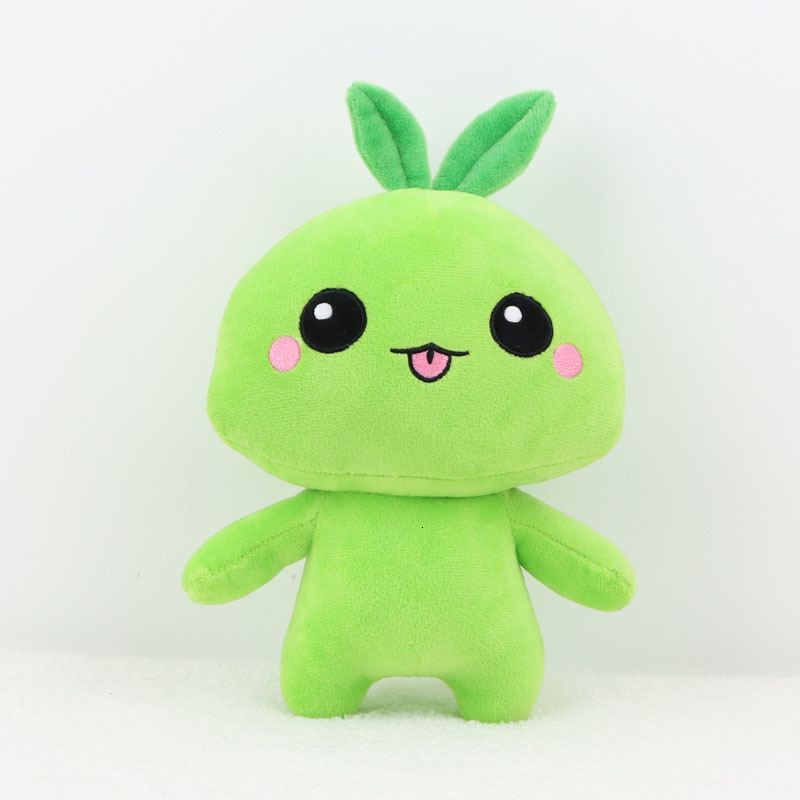 Plush Dolls 26CM Kawaii Mokoko Plush Toy Lost Ark Game Toy Plush Stuffed Animals Green Mokoko Doll Soft Baby Toys Gift Toys for Kids Girls 230413