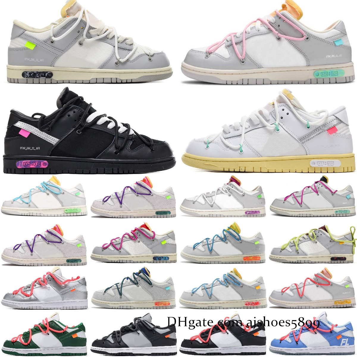 Designer OW Men Women Running Sports Shoes NO1-50 Lot The Off White Sb Dunks Low Skate University Blue Fragment Women Casual shoes, Box
Designer OW Men Women Running Sports Shoes NO1-50 Lot The Off White Sb Dunks Low Skate University Blue Fragment Women Casual shoes, Box