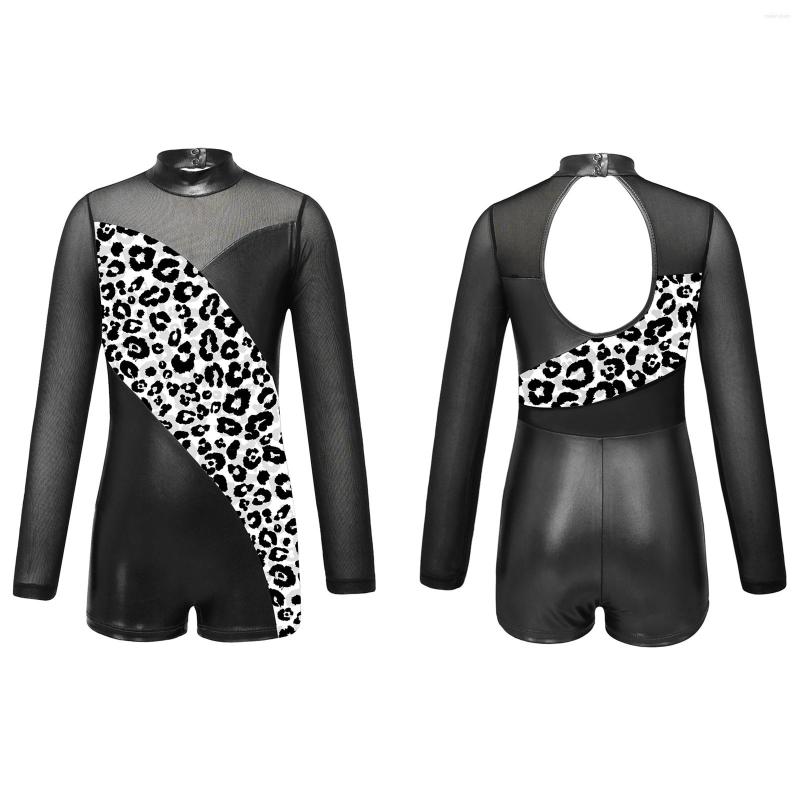 Stage Wear Kids Girls Ballroom Dance Costumes Jumpsuit Gymnastic Leotards Dancewear Long Sleeve Shiny Metallic Figure Ice Skating Bodysuits, Black
Stage Wear Kids Girls Ballroom Dance Costumes Jumpsuit Gymnastic Leotards Dancewear Long Sleeve Shiny Metallic Figure Ice Skating Bodysuits, Black