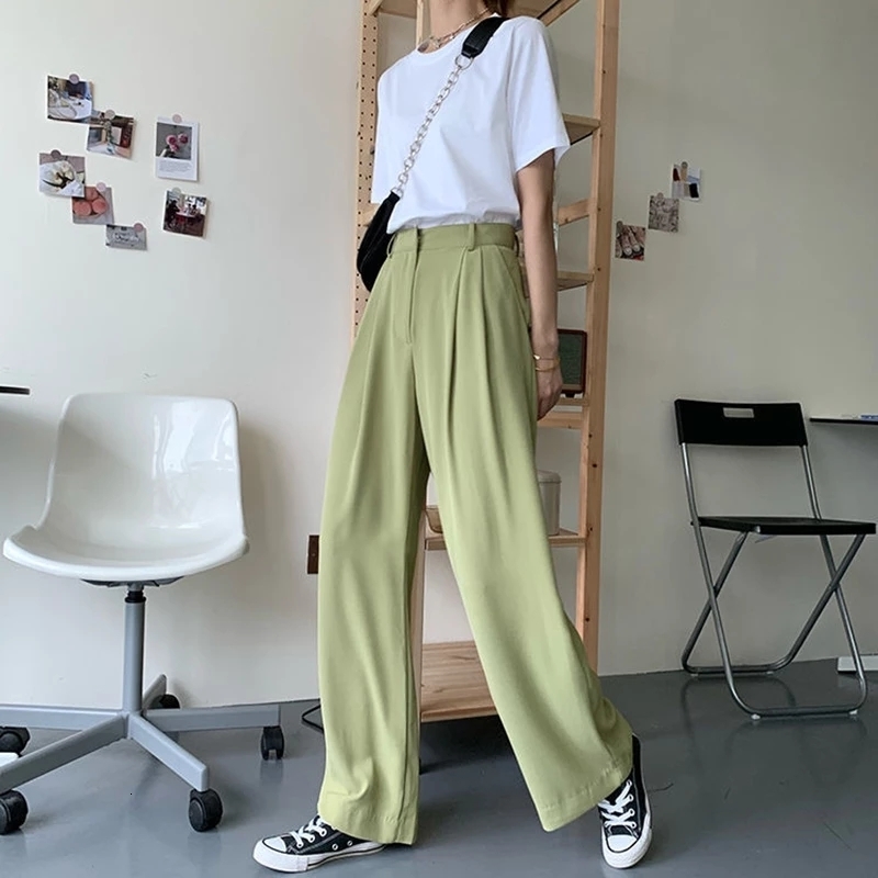 Women's Pants Capris Spring/Summer Ladies Cotton Linen Pants Casual Solid Color Ankle Loose Lace-Up Waist Pants 230413
