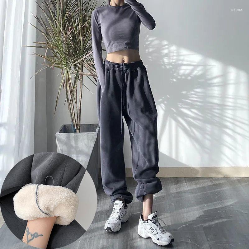 Women' Pants Women' Jogging Sweatpants Women Oversize Baggy Sports Jogger High Waist Casual Female Trousers Y2k Streetwear, Black-thicken
Women' Pants Women' Jogging Sweatpants Women Oversize Baggy Sports Jogger High Waist Casual Female Trousers Y2k Streetwear, Black-thicken