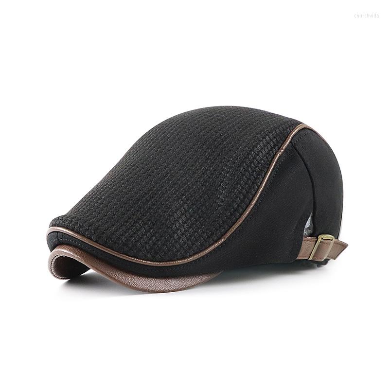Berets JAMONT Vintage PU Knitting Cap Winter Male Warm Visors Fashion Letter Snapback Caps For Men Bone Gorras Casquette
Berets JAMONT Vintage PU Knitting Cap Winter Male Warm Visors Fashion Letter Snapback Caps For Men Bone Gorras Casquette