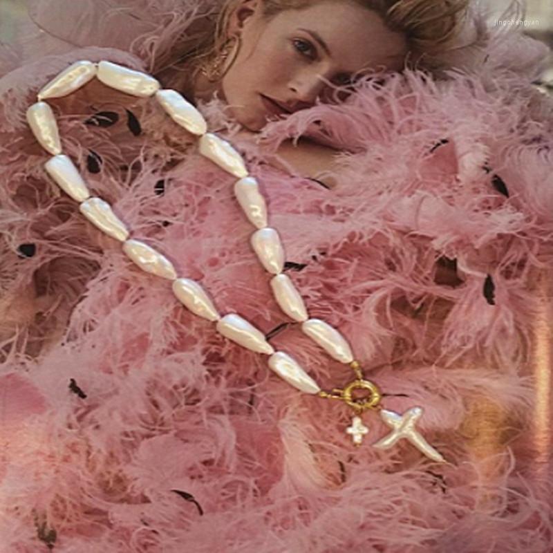 Pendant Necklaces 2023 Irregular Pearls Wedding Necklace Choker Gorgeous Real Natural Pearl For Women Jewelry
Pendant Necklaces 2023 Irregular Pearls Wedding Necklace Choker Gorgeous Real Natural Pearl For Women Jewelry