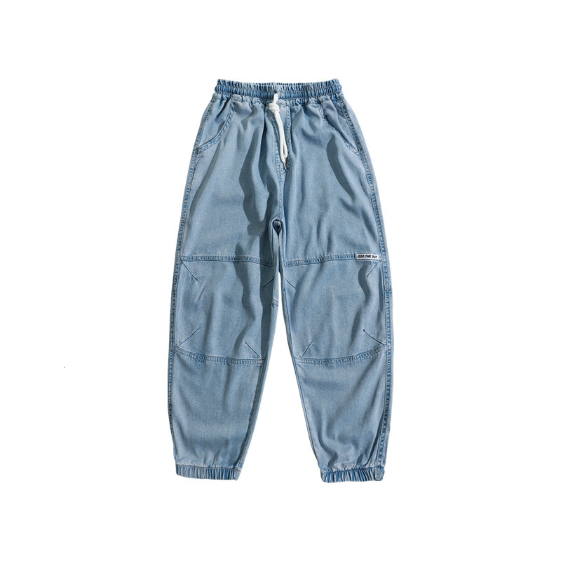 Jeans Boys Pants Summer Thin Jeans Oversize Harem Trousers Big Boy Soft Cool Casual Baggy Denim Pants Joggers Streetwear 230413