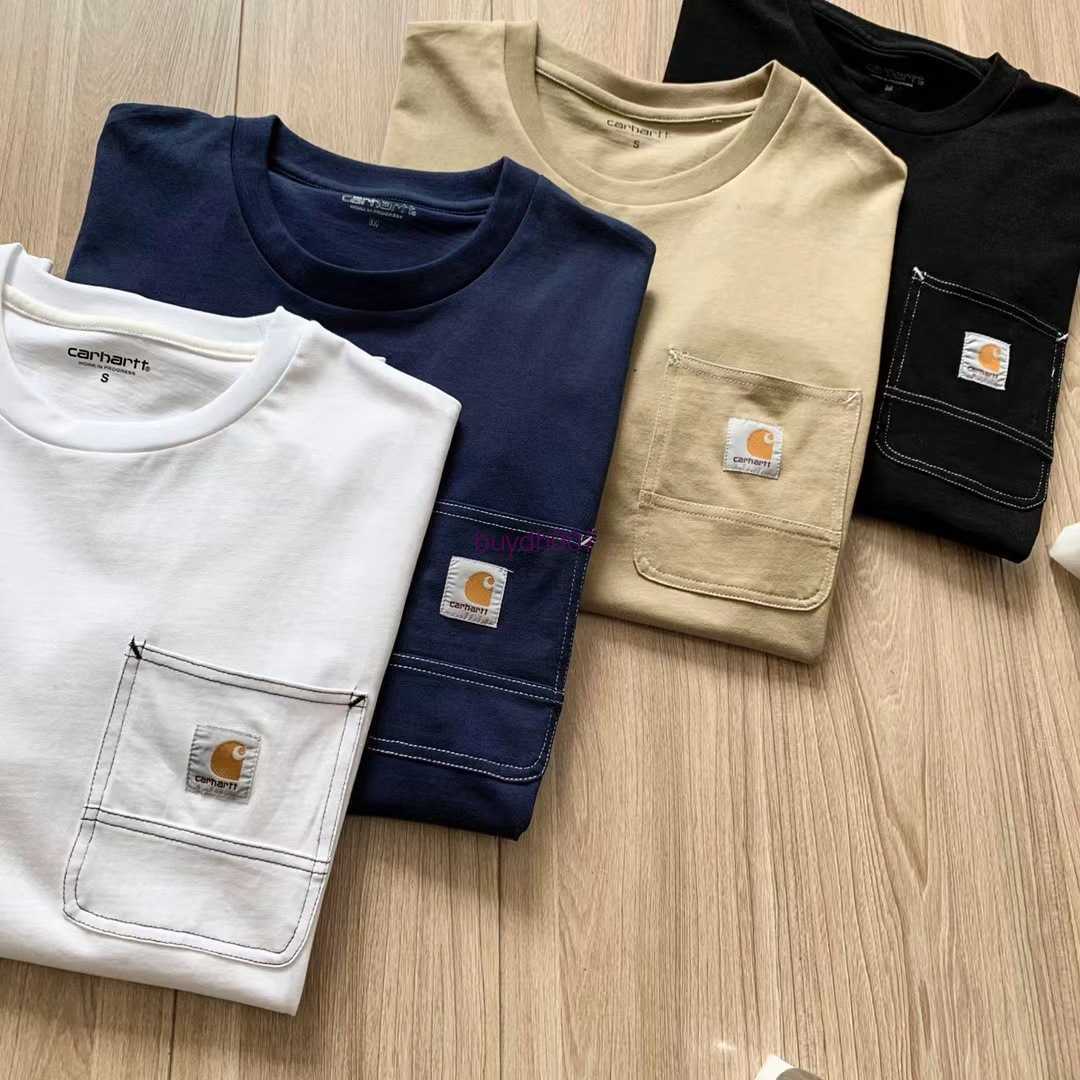 2023 Men' and Women' Fashion t Shirt Tooling High Street Brand Carhart Workwear Label Sewn Pocket Short Sleeve Cityboy 0myb, White
2023 Men' and Women' Fashion t Shirt Tooling High Street Brand Carhart Workwear Label Sewn Pocket Short Sleeve Cityboy 0myb, White
