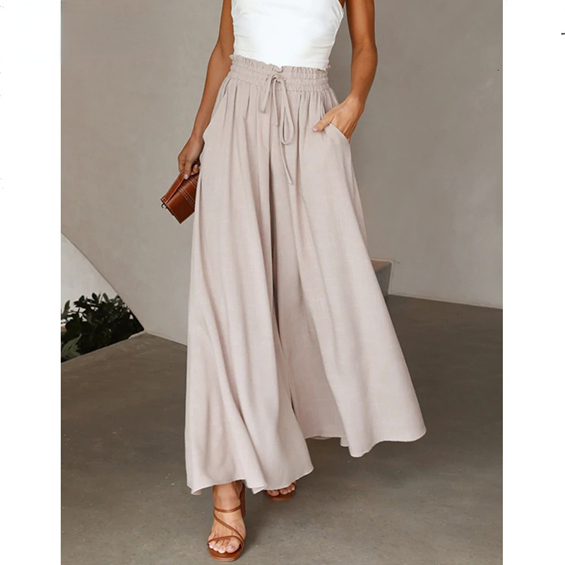 Women's Pants Capris Women Oversized Solid Wide Leg Pants Casual Fashion Simple All-match Straight Pants Female Clothes High Waist Loose Trousers