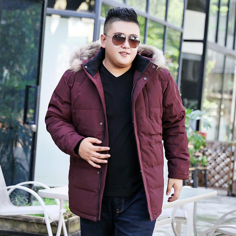 Men's Down 2023 Winter Hooded Fur Collar Cotton Coat Extra Large Thick Warm Color Green / Black Wine Red Size 10XL
Men's Down 2023 Winter Hooded Fur Collar Cotton Coat Extra Large Thick Warm Color Green / Black Wine Red Size 10XL