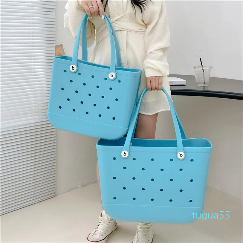 Large Beach Bags Trendy Ladies Shoulder Bag Candy Color EVA Beach Tote Bog One Side Holes Holiday Work Urban, Red
Large Beach Bags Trendy Ladies Shoulder Bag Candy Color EVA Beach Tote Bog One Side Holes Holiday Work Urban, Red