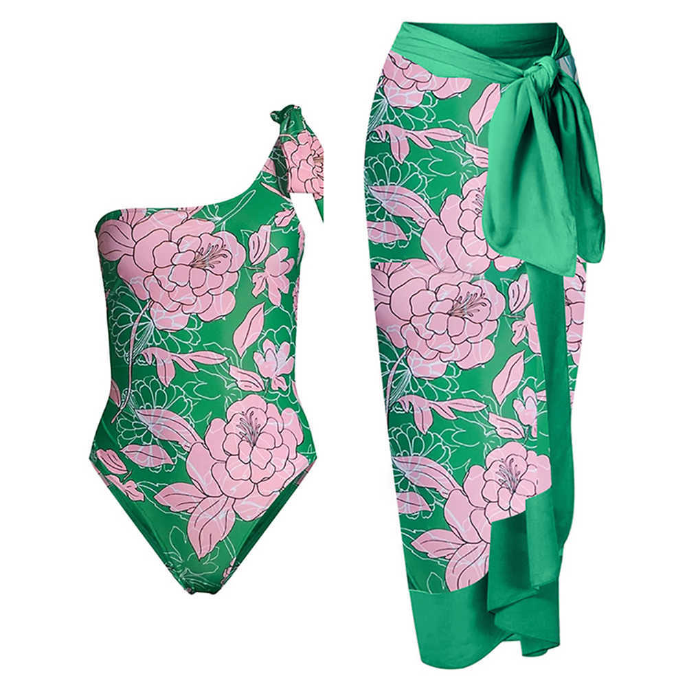 Green Printed One Shoulder Bikini High Waist Slim Elegant Beachwear Backless Pull Up Halter Swimsuit Luxury Sexy Swimwear 2022230413, Pink
Green Printed One Shoulder Bikini High Waist Slim Elegant Beachwear Backless Pull Up Halter Swimsuit Luxury Sexy Swimwear 2022230413, Pink